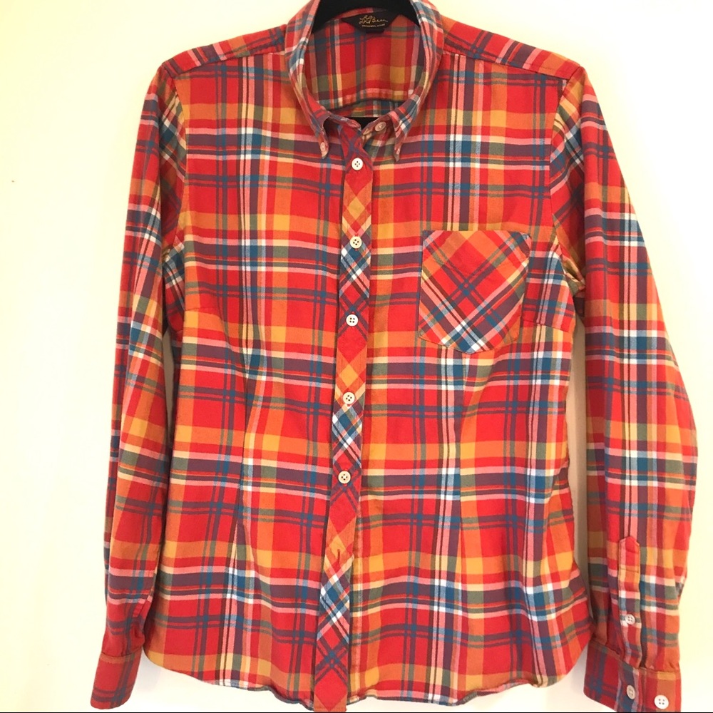 Soft flannel by LL Bean Signature!!